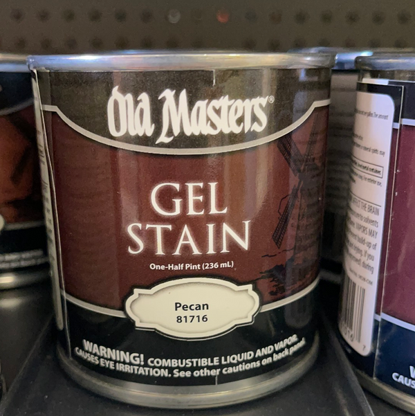 Old Masters Gel Stain 1/2 Pint - Pecan