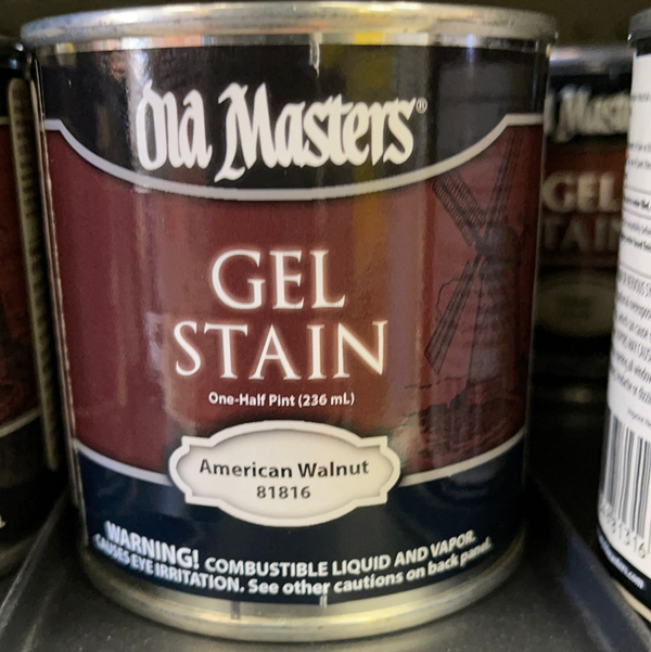 Old Masters Gel Stain 1/2 Pint - American Walnut