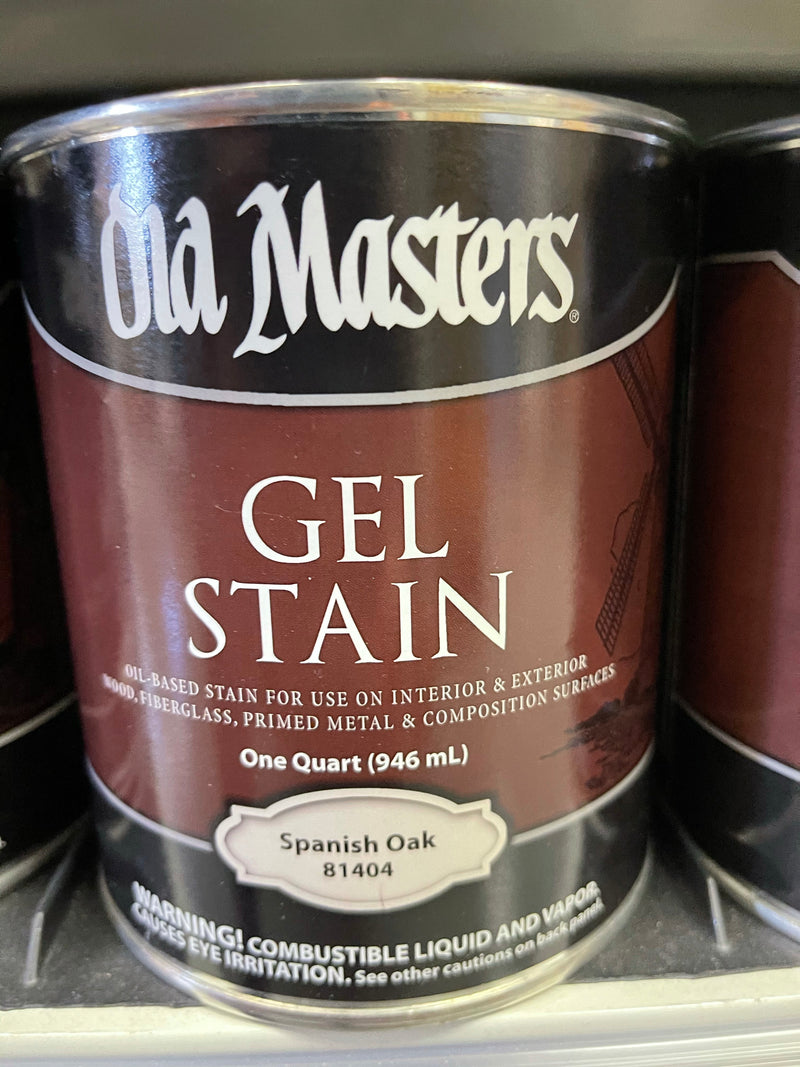 Old Masters Gel Stain Quart - Spanish Oak