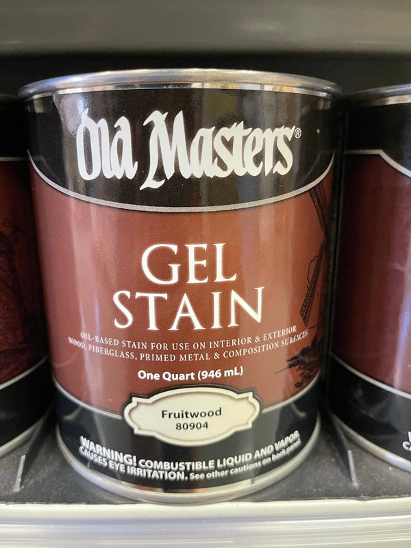 Old Masters Gel Stain Quart - Fruitwood
