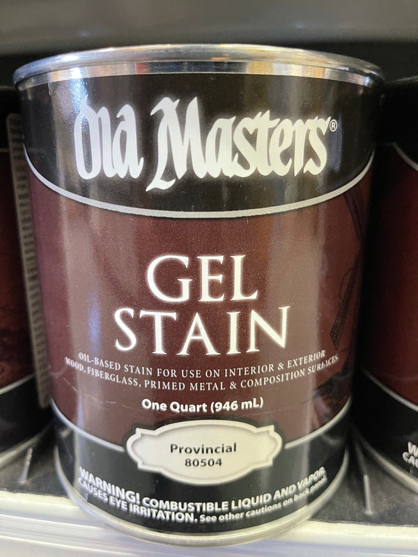 Old Masters Gel Stain Quart - Provincial