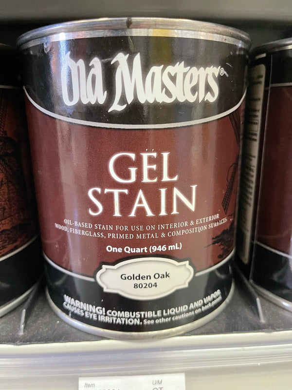 Old Masters Gel Stain Quart - Golden Oak