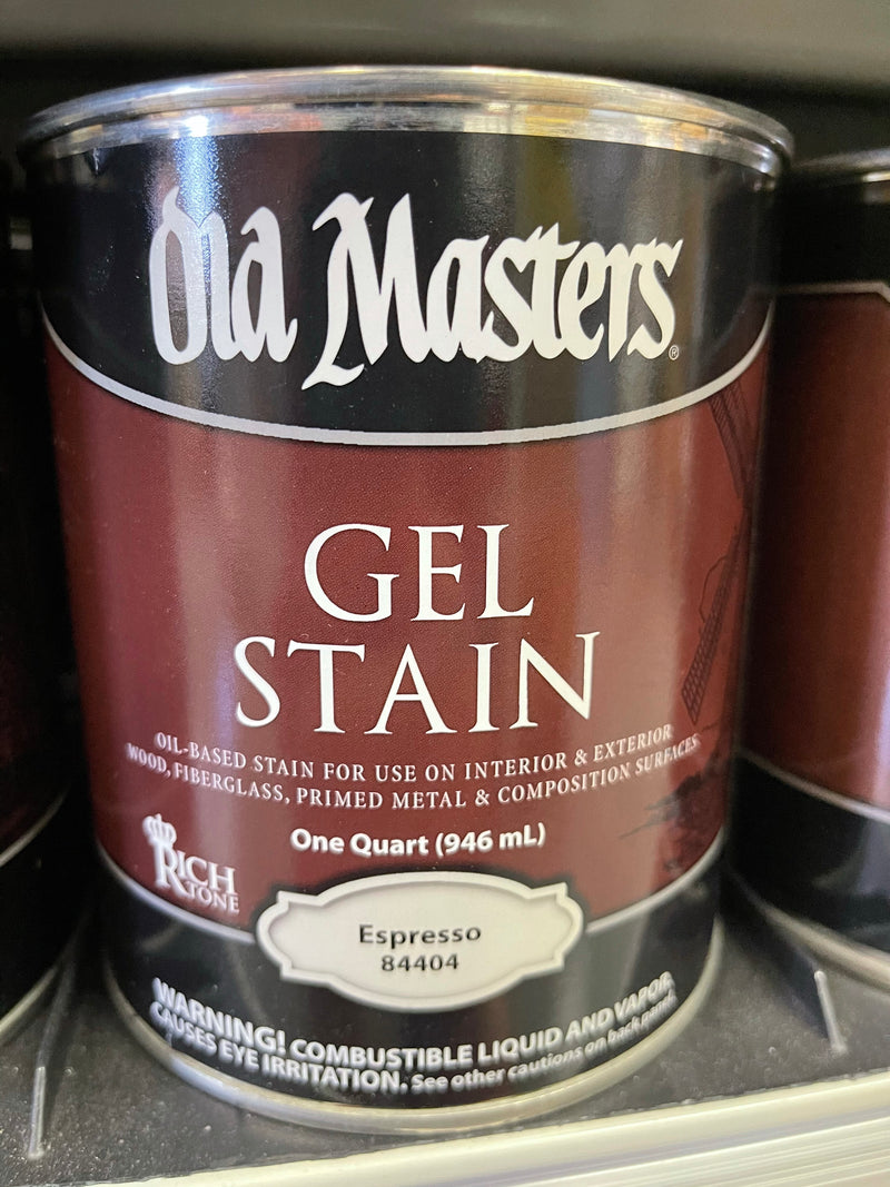 Old Masters Gel Stain Quart - Espresso