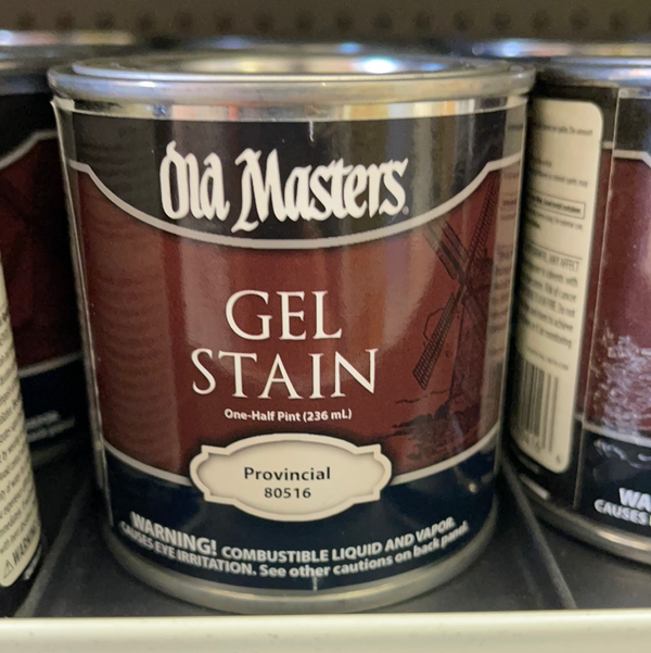 Old Masters Gel Stain 1/2 Pint - Provincial