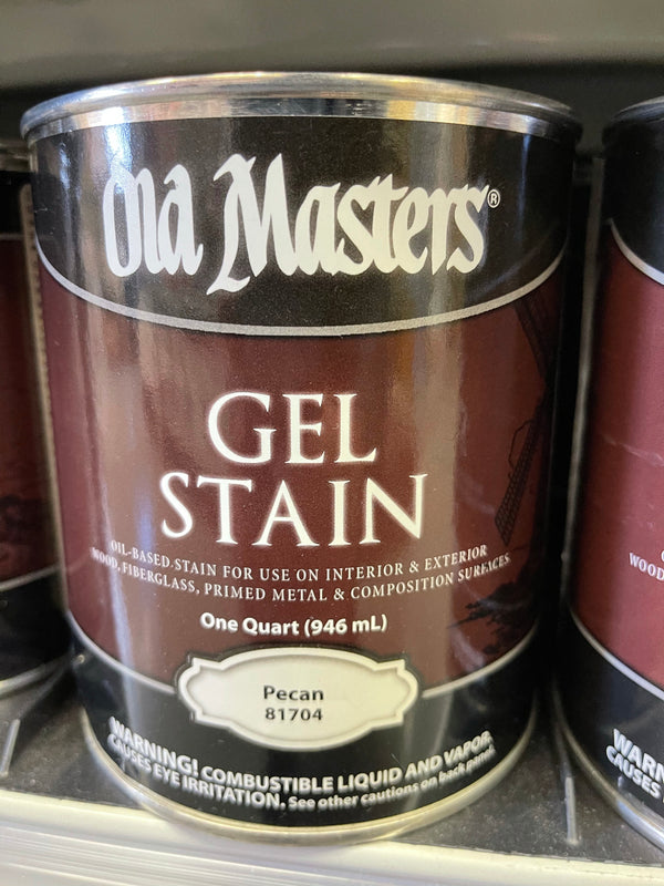 Old Masters Gel Stain Quart - Pecan