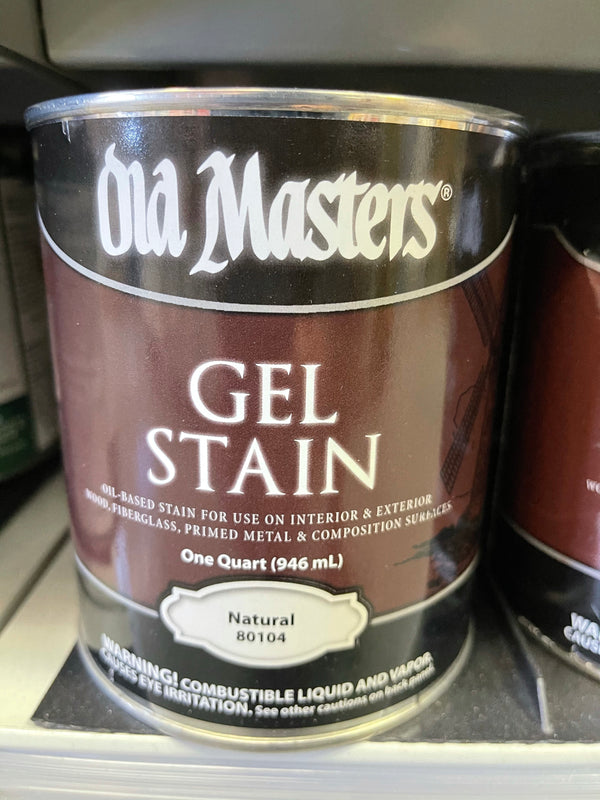 Old Masters Gel Stain Quart - Natural